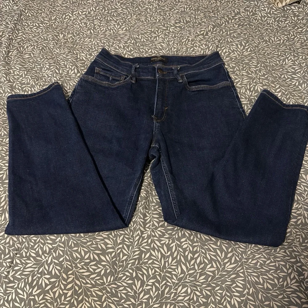 Banana Republic 31 x 30 Blue Athletic Tapered Fit Stretchy Soft Comfortable Jean